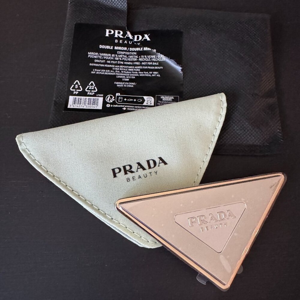 Viral Prada Beauty Double Sided Mirror